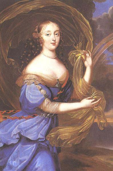 unknow artist Portrait of Madame de Montespan Sweden oil painting art
